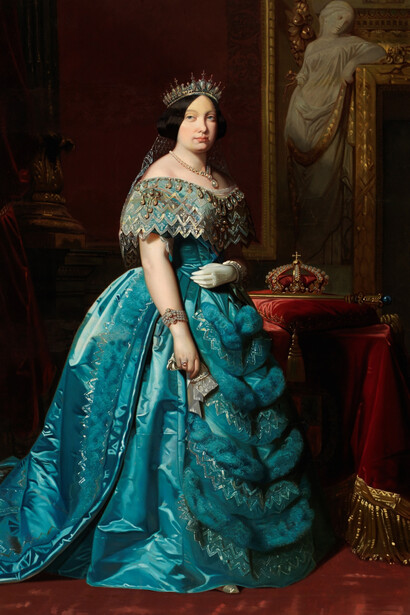 Anónimo (copia de: Luis de Madrazo y Kuntz), Isabel II