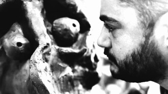 Aurélien Hild et sa création "Masque"