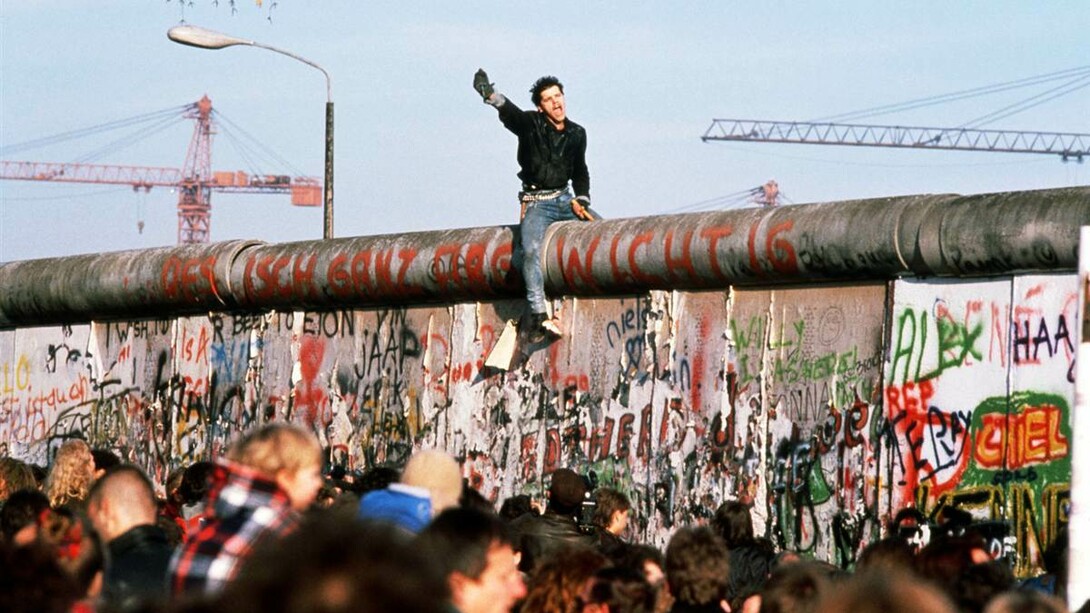 La chute du Mur de Berlin