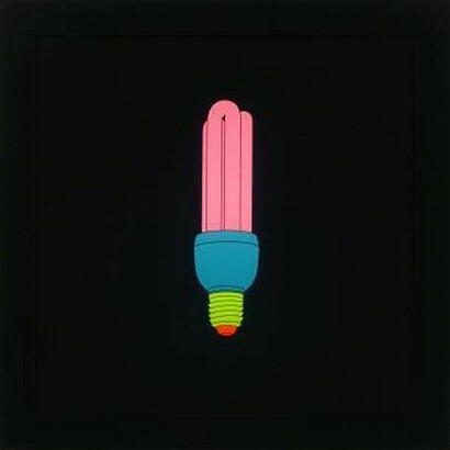 Michael Craig-Martin, Light Bulb, 2013, From a series of 6 LED lightboxes, Edition of 15, Courtesy the artist and Alan Cristea Gallery