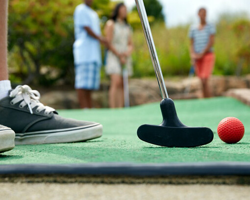 Mini Golf at the IMA. Courtesy of IMA 