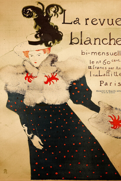 La Revue Blanche, 1895 - Color Lithography, 125,5x91,2 cm © Herakleidon Museum, Athens, Greece