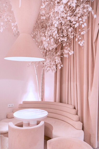 Salón del Beverly Café en Valencia, España