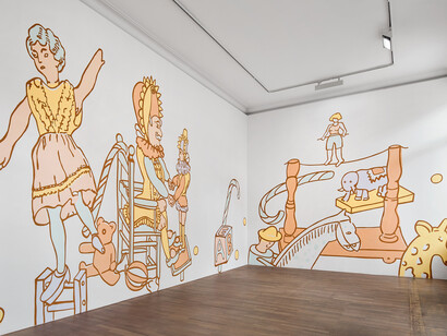 Aline Bouvy, Hot flashes, Ausstellungsansicht. Mit freundlicher Genehmigung des Casino Luxembourg