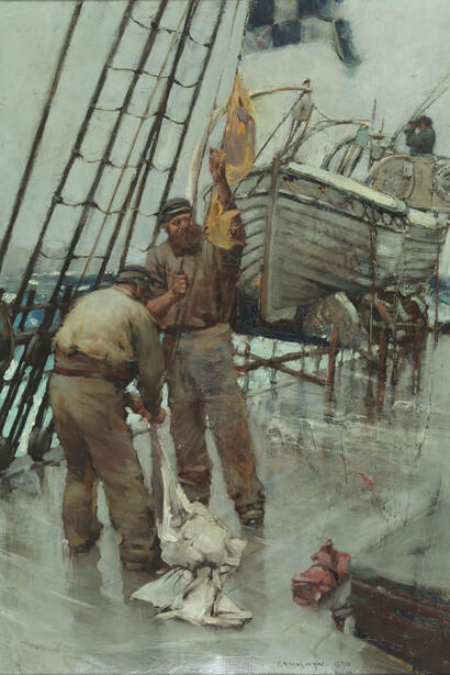 Sir Frank Brangwyn, On Board the Pickwick