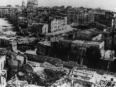 Livorno distrutta dai bombardamenti