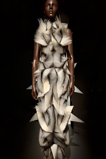 Australia's Gallery of Modern Art in Brisbane brings "Iris Van Herpen: Sculpting the Senses" to life in a 2024 exhibition at QAGOMA, merging art and innovation