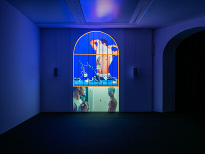 Richard Hawkins, Potentialities, ausstellungsansicht. Mit freundlicher genehmigung der Kestner Gesellschaft