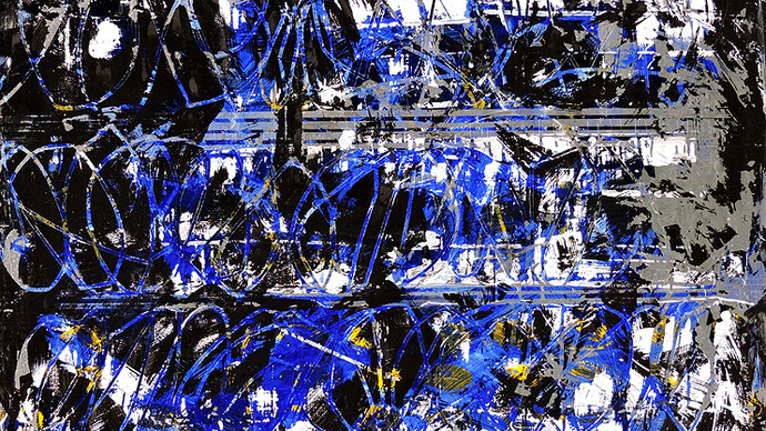 Jorge Enrique, Metallica project 2015, 3 am Score, mixed media on metal, 46 x 60 in