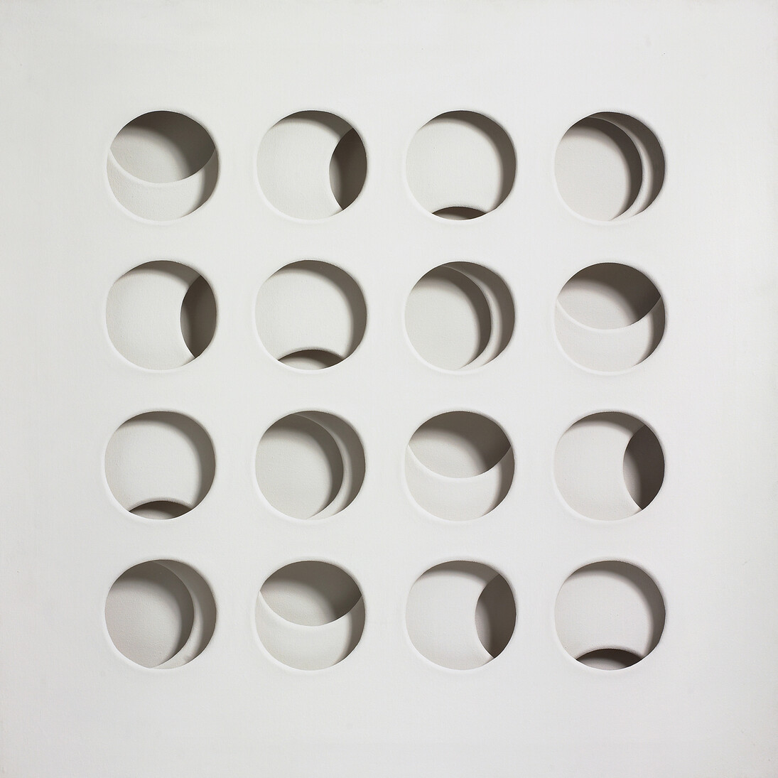 Paolo Scheggi, Bianca, 1966