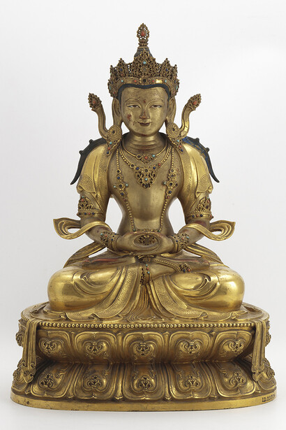 The jewel in the lotus the art of Tibetan Buddhism. Marking the 110th anniversary of the Saint Petersburg Datsan Gunzechoinei Buddhist Temple. Courtesy of the State Hermitage Museum