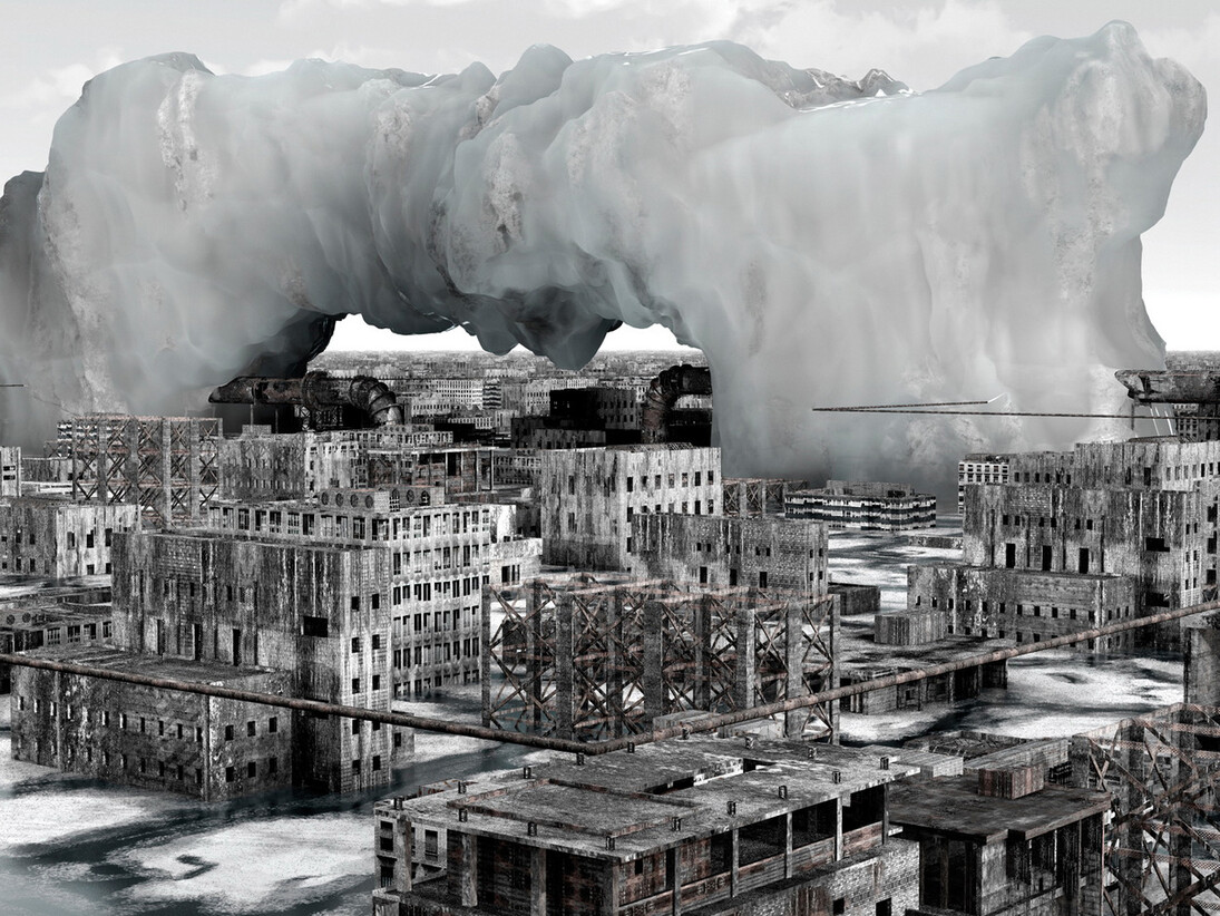 Giacomo Costa, Consistenza 5, lambda print unter plexiglass, 2008, 90 x 216 cm, Courtesy of artist and Voss Gallery