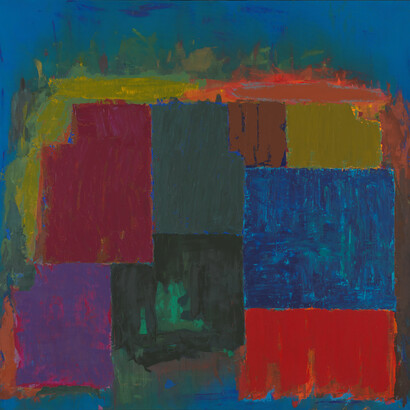 North Sound 15.7.79 90 x 96 ins Acrylic on canvas CR Tate Gallery Public Collection