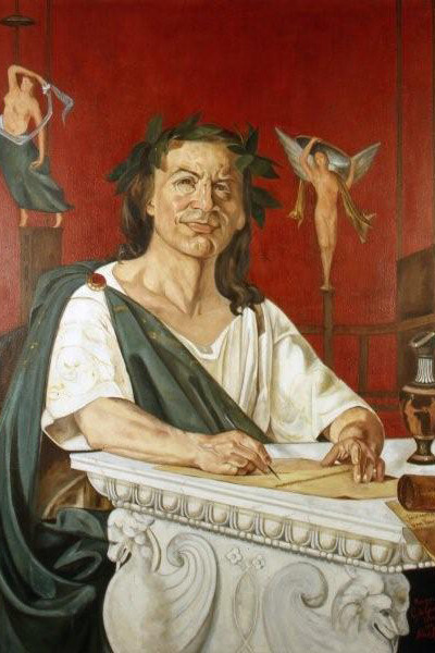 Giacomo Di Chirico, ritratto di Quinto Orazio Flacco