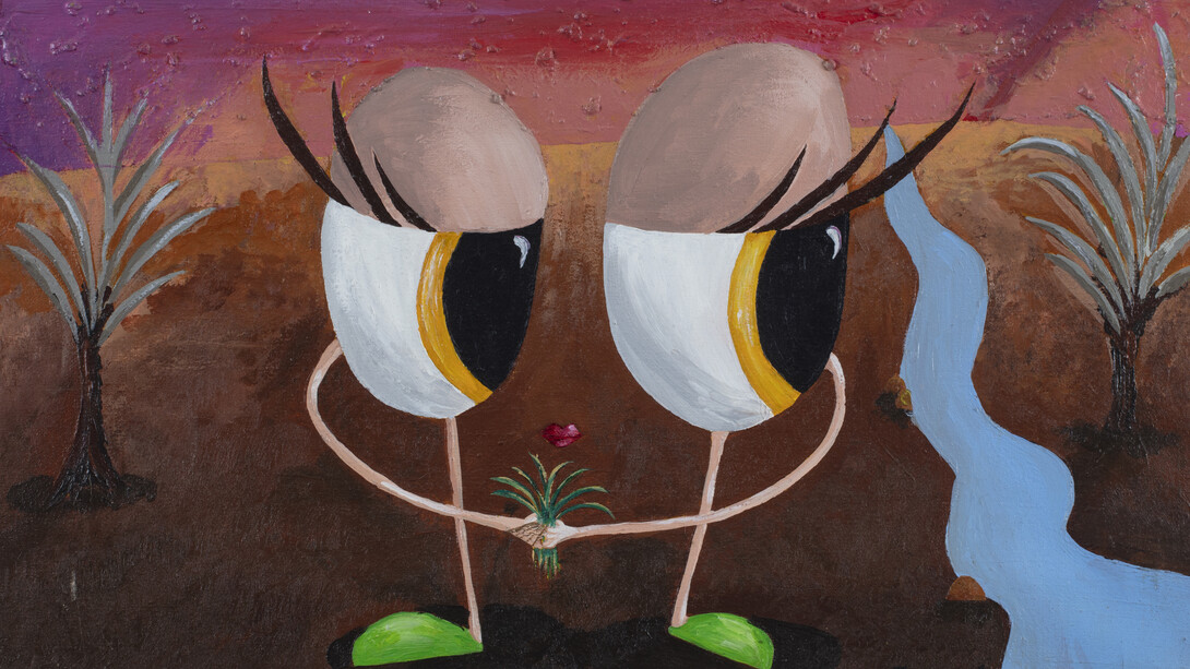 Fernanda Laguna, Obseción (detalle), 1995. Colección Particular