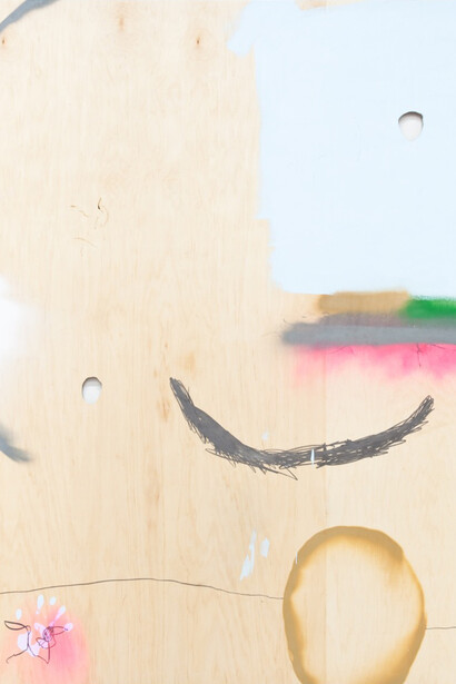 Brendan Lynch, Rack City, 2012, Mixed media on wood panel, 213 x 183 cm, Courtesy of the artist