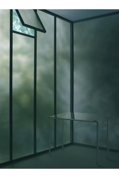 Mayumi Terada, rolling table, 150901p, 2015, 56 x 40 cm, pigment inkjet print