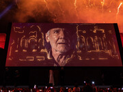 Taormina, Sicilia, Italia. La pellicola "Indiana Jones e il quadrante del destino" è stata presentata in anteprima italiana alla 69esima edizione del Taormina Film Fest (dal 23 giugno al 1 luglio)