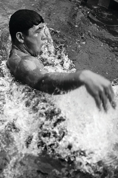 Le sport à l’épreuve, artwork in exhibition. Courtesy of the Olymipc Museum
