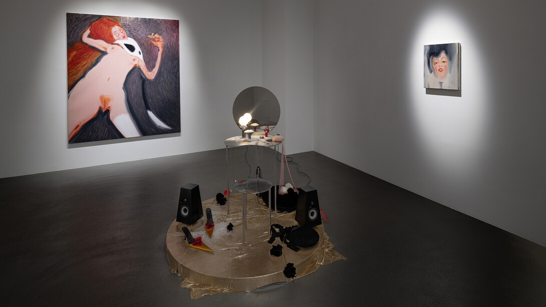 Sofia Mitsola, Psyche of fae O, ausstellungsansicht. Mit freundlicher genehmigung der Galerie Eva Presenhuber