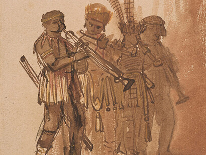 Drawn to Greatness. Courtesy of Morgan Museum