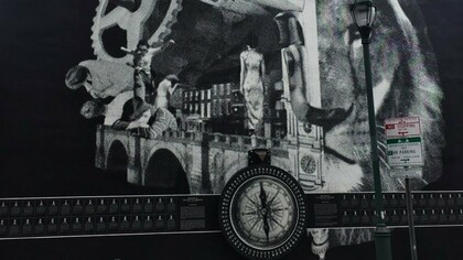 Atlas of Tomorrow é um mural da artista Candy Chang, que tem um componente cinético no qual o espectador pode girar a roda. Candy Chang é uma artista cujo trabalho explora a interseção entre o cívico e o sagrado por meio de instalações, vídeos e pinturas baseadas em confissões manuscritas do público. Com formação em arquitetura, design e planejamento urbano, iniciou sua trajetória no street art antes de direcionar sua arte para questões psicológicas, coletando testemunhos sobre desejo, medo e esperança