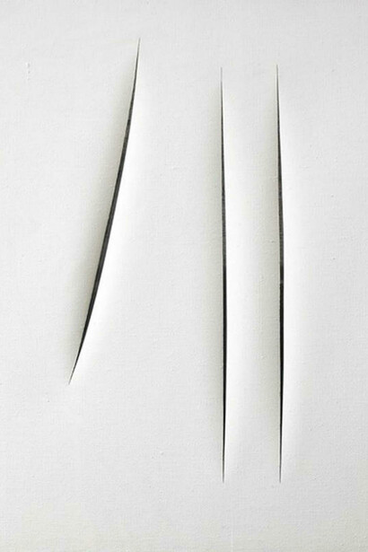 Lucio Fontana. Galería Cayón, Madrid, 2017. ©Joaquín Cortés y Román Lores