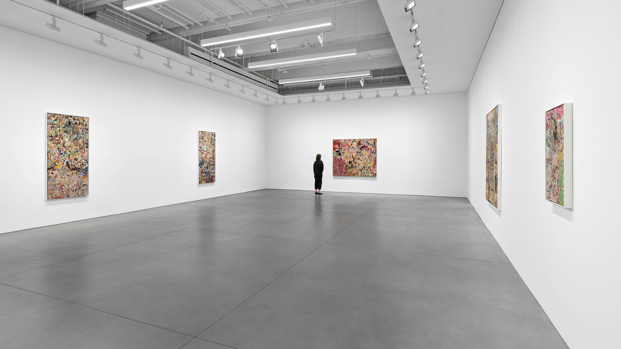Ivan Morley, Tragegedy, [sic], exhibition view. Courtesy of David Kordansky Gallery