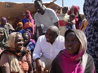 More than a year after the conflict in Sudan erupted, over 12.5 million Sudanese people have been displaced, with many fleeing to neighboring countries such as Chad, South Sudan, Egypt, and Ethiopia, including the border town of Adré in Chad