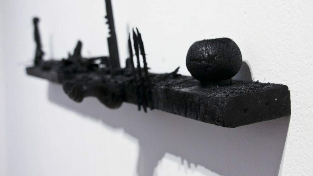 Fabio Romano, Exhibition view. Courtesy of Luisa Catucci Gallery