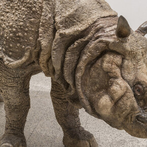 Sun Yuan and Peng Yu. Courtesy of Galleria Continua
