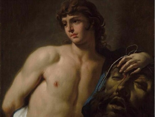 Sebastiano Ricci (1659-1734), La Vittoria di Davide su Golia Olio su tela, 106.5 x 87 cm