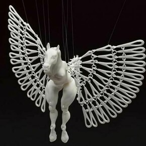 Horse Marionette posed, credit Science Museum Michaella Janse Van Vurren