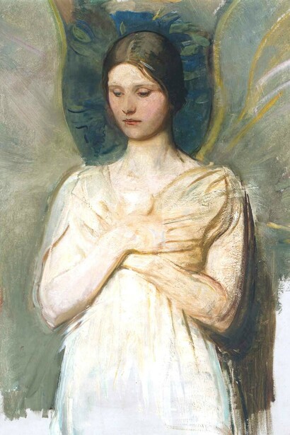 Abbott Handerson Thayer- The Angel