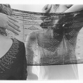 Francesca Woodman, Untitled, New York, 1979-80 (N.313), Gelatin silver estate print, 20.3 x 25.4 cm, 8 x 10 in, Courtesy George and Betty woodman, and Victoria Miro, London © The Estate of Francesca Woodman