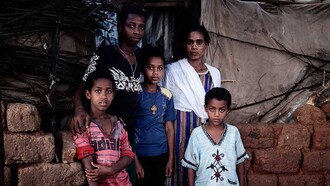 Campo rifiugati eritrei, Khartum, Sudan