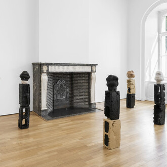 Patricia Ayres, Though poppies grow, exhibition view. Courtesy of Mendes Wood DM Gallery