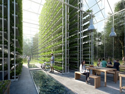 Zonas verdes en Regen Villages