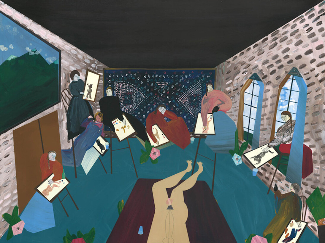 Andrea Heimer, Little Circus, Exhibition view. Courtesy of Antonio Colombo Arte Contemporanea