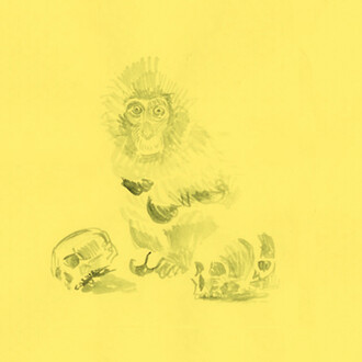 Eti Jacobi, A monkey with yellow fever. Courtesy of Noga Gallery