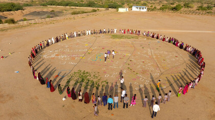 Village Mapping at Kunariya, Kachchh, western India © Kunariya Panchayat
