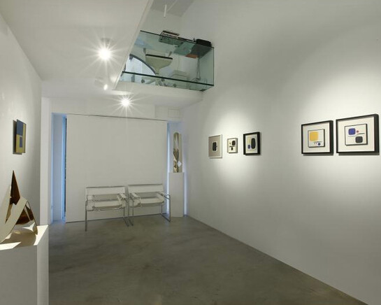 Bruno Munari, Exhibition view. Courtesy of MAAB Gallery 