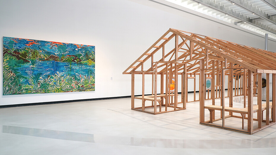 Artisti vari, Something in the water, vista della mostra. Per gentile concessione del Maxxi