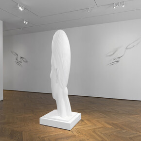 Jaume Plensa, Remote, serene, ethereal, exhibition view. Courtesy of Gray Gallery