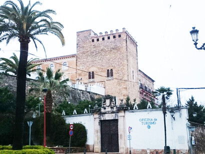 Cabra, ciudad donde nación Juan Valera. Castillo de los Condes de Cabra, Córdoba, España