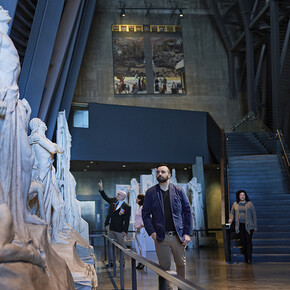 Moriyama regeneration hall, exhibition view. Courtesy of Canadian War Museum