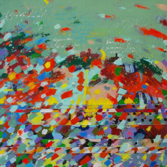 Cheikhou Ba, Migration III, 2016. Courtesy of 50 Golborne