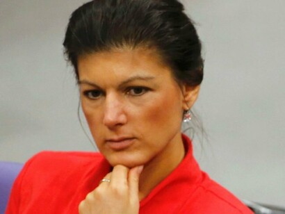 Sahra Wagenknecht, líder de La Izquierda (Die Linke)