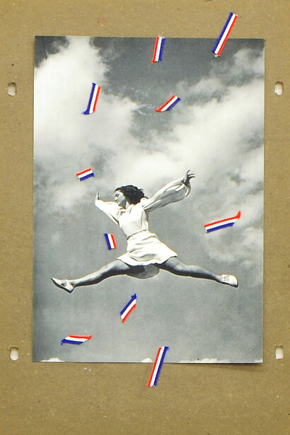 Mladen Stilinovic, Skok, courtesy of Galerie Martin Janda