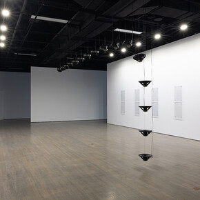 Raven Chacon, Place where the waters crossed, exhibition view. Courtesy of the Leonard & Bina Ellen Art Gallery